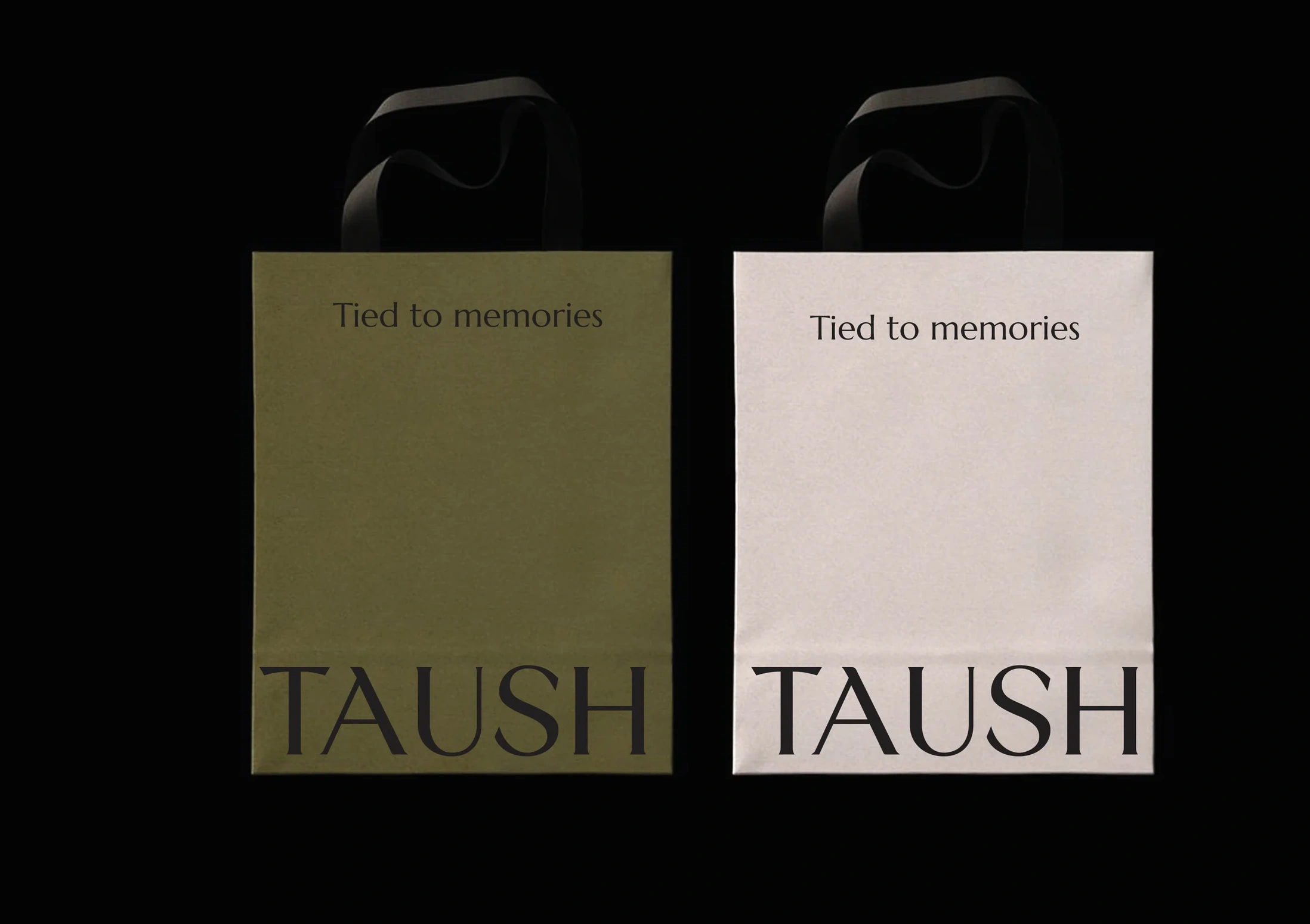 TAUSH shopping bags